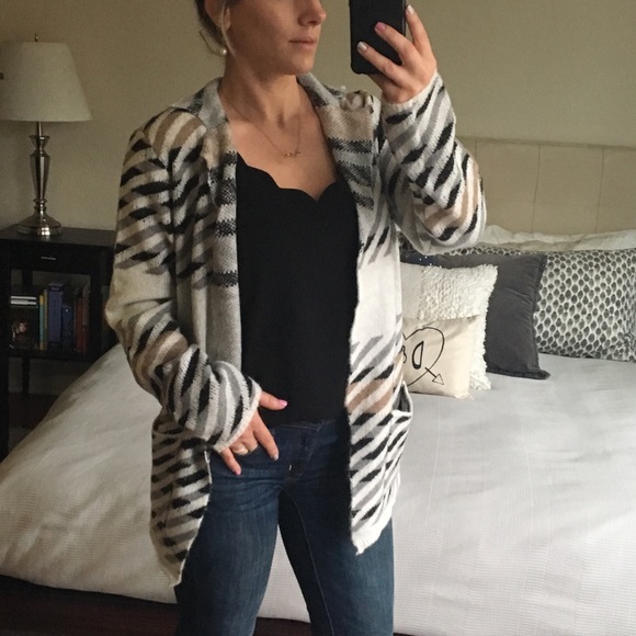 Joseph Sweaters - SOLD OUT | chic striped cardigan sweater coat |
